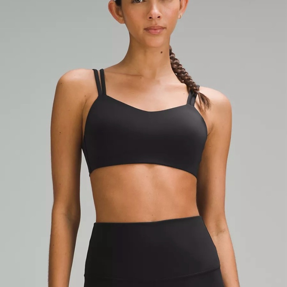 Lululemon Athletica Double Strap Sports Bra - Black